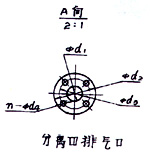 2SK-6P1、2SK-12P1、2SK-20P1、2SK-30P1配氣水分離器外形及安裝尺寸 